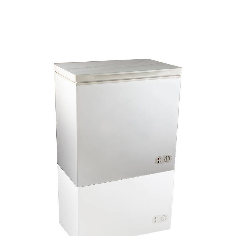 BD/BC-162QG 162L Chest Freezer Top Open Glass Door Supplier