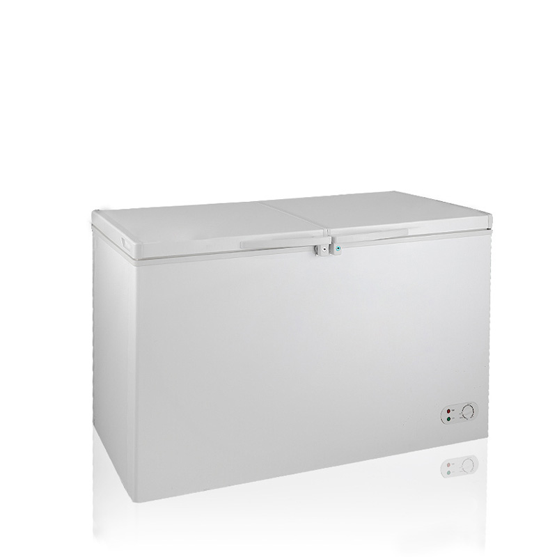 BD/BC-352DQ 350L Top Open Deep Freezer Double Door Big Capacity Chest Freezer