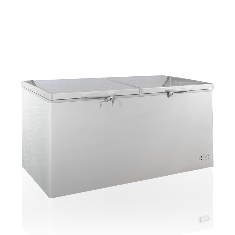 BD/BC-750Q 750L Top Open Deep Freezer Double Door Big Capacity Chest Freezer